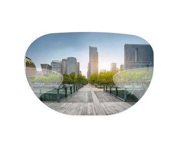 Individual 4K i-Smart progressive lens view